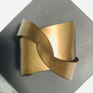 Metal cuff bracelet